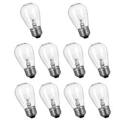 For Outdoor String Lights 11 Watt E26 S14 120v