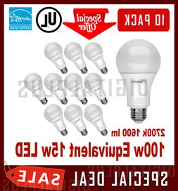 1600l Soft White 2700k A19 E26 Non-dimmable