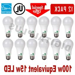 Greenlite 15w 100w Rep 1600l Warm White 3000k A19 Dimmable
