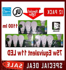 Greenlite 75w Equivalent 11w Warm White 3000k A19 Dimmable