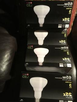 12 PACK  LED Dimmable Soft White BR30 Flood Light Bulbs