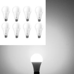 13W  8 Pack A21 LED Light Bulb 1200 Lumens 5000K Daylight