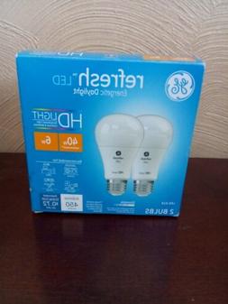 2 Pack LED A19 Refresh Energetic Daylight HD Dimmable 40w Bu