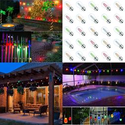 Tring 25 Pack 2 Watt S14 Colored Dimmable Led String Light B