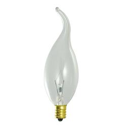 Bulbrite 25CTD/C/2 Incandescent Teardrop CA11 Chandelier Bul