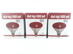  Pack BR38 100W 120V Red Flood Light Floodlight Bulb 100 Wat