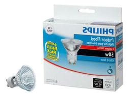 Philips 415760 Indoor Flood 50-Watt MR16 GU10 Base 120-Volt 