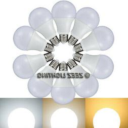 A19 E26 Soft Warm Cool Bright White Daylight Lamp