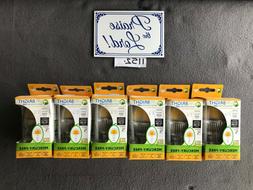 6 Viribright Benchmark LED Warm A19 40w Light bulbs