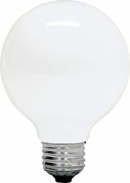 6 Pack : GE - 60 Watt G25 Incandescent Soft White Globe Ligh
