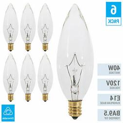 40w Watt European Base E14 Torpedo Tip 120v