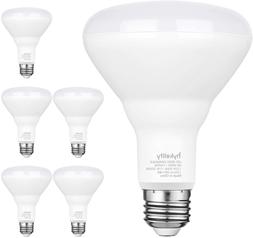 6 Pack Flood Light Bulbs, BR30 LED For Indoor/Outdoor Downli