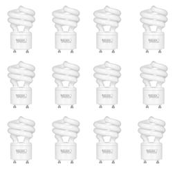 60-W Light Bulb Equivalent Daylight  T2 Base GU24 Spiral Coi
