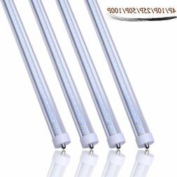 Light 8ft T8 Fa8 Single Pin Led Tube Light Clear 40w Cool Wh