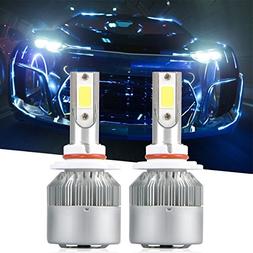 , Linkstyle 2pcs 6500k Cool White Led Headlight Fog Light Cr