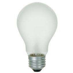 A19 60 watt 120 volt frosted incandescent medium base light 