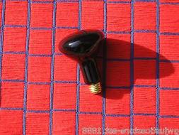 BLACK LIGHT BULB 75 WATT R30 blacklite 75w HIGH QUALITY SYLV