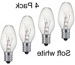 Candelabra Bulb E12 Warm White Daylight Philips New 4 Pack
