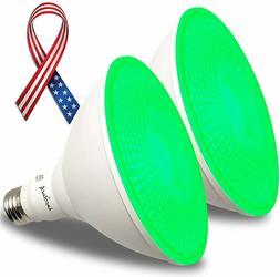 AmeriLuck Colored Outdoor PAR38 LED Flood Light Bulb 13W 2Pa