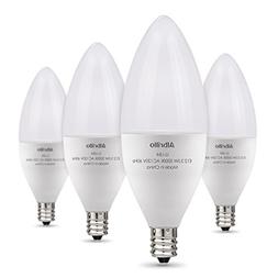 , Candelabra Light Bulbs 40 Watt Equivalent, Daylight White 