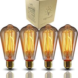 40 Watt Dimmable St64- Industrial Pendant Filament Light Bul