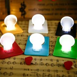 Fashion Mini Portable Wallet Pocket Credit Card Size LED Nig