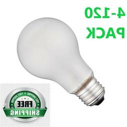 40 Watt 260 Lumens Heavy Duty Frosted - 4-120 Pack