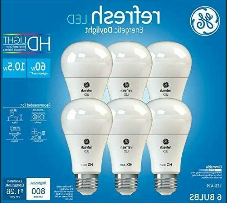 GE Refresh High Definition LED Light Bulb 10.5-watt 5000K En