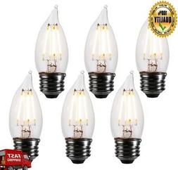 Dimmable Clear Glass Chandelier Led 60 Watt Equivalent