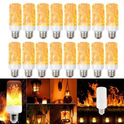 Simulated Burn Fire Effect Xmas Flicker Lamps E27 E26 Lot