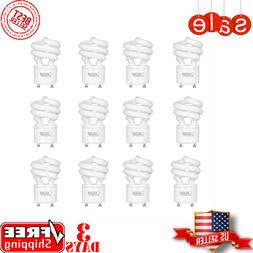 Light Bulb Equivalent Daylight  T2 Base GU24 Spiral Coil 60-