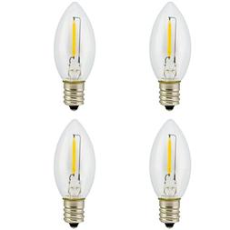Promotion! Landlite Night Light Bulb LED C7 1W, Bullet/Candl