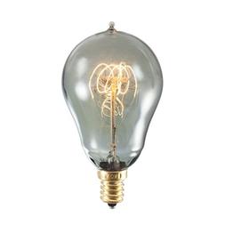 Bulbrite NOS25A15/LP/E12/SMK 25-Watt Nostalgic Edison A15 Bu