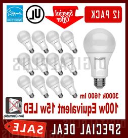 Maxlite 15w 1600l Warm White 3000k A19 E26 Non-dimmable