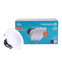 Qty 3 to 24 - EcoSmart 65W Soft White 4 in. E26 Dimmable Dow