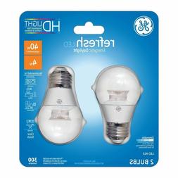 GE Refresh 40w Equivalent Daylight  High Definition A15 Clea