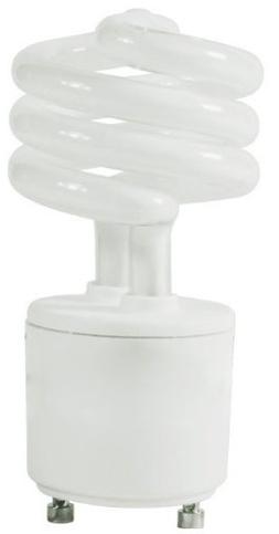 Satco S8203 Mini Spiral Compact Fluorescent Light Bulb, 13 W