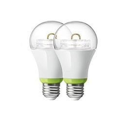 2-Pack GE Link Smart LED Light Bulb, A19 Soft White , 60-Wat