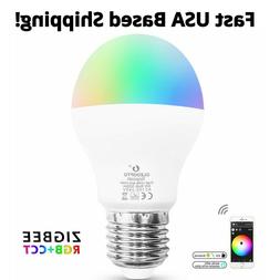 Gledopto Standard Base Multi-color 6 watt bulb U.S. E26 Base